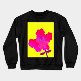 Giant Pink flower 2 Crewneck Sweatshirt